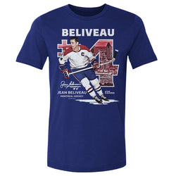 Jean Beliveau Montreal Throwback WHT (ONLINE ORDER ONLY)