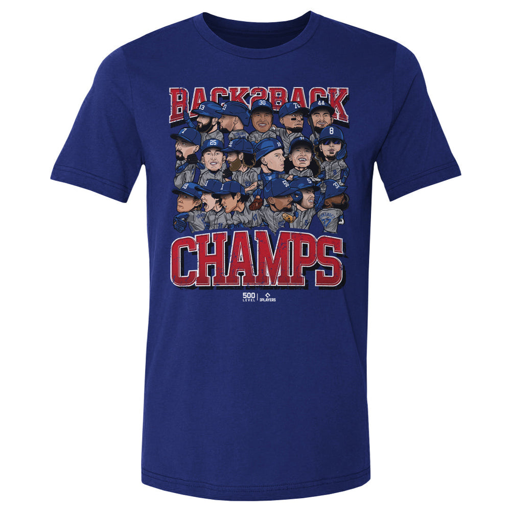 Los Angeles D Baseball Back 2 Back Champs 2025 WHT (ONLINE ORDER ONLY)