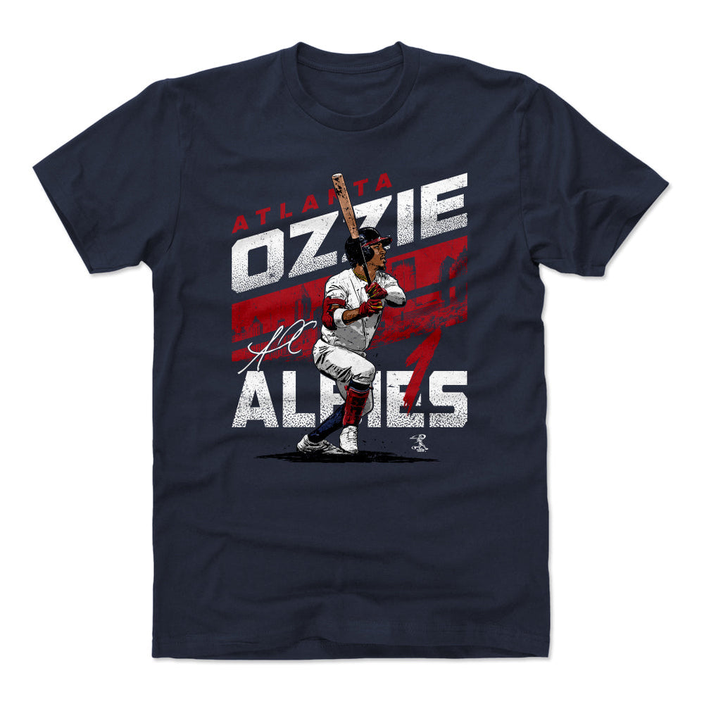 Ozzie Albies City Name WHT (ONLINE ORDER ONLY)