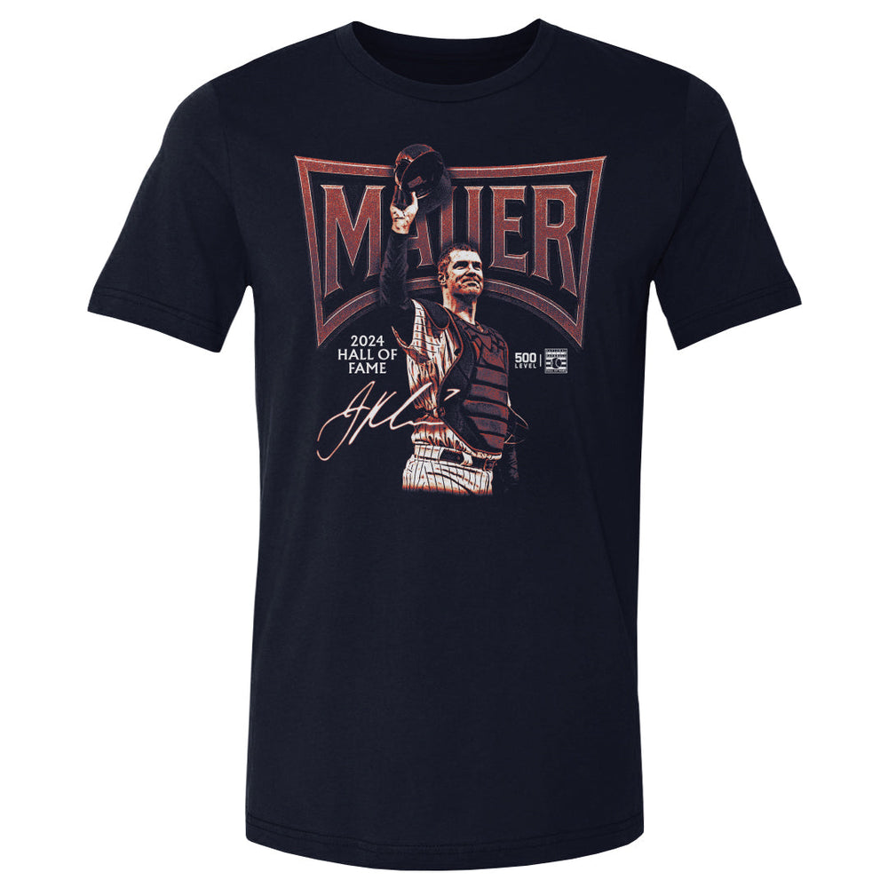 Joe Mauer Minnesota Banner Bitmap WHT (ONLINE ORDER ONLY)