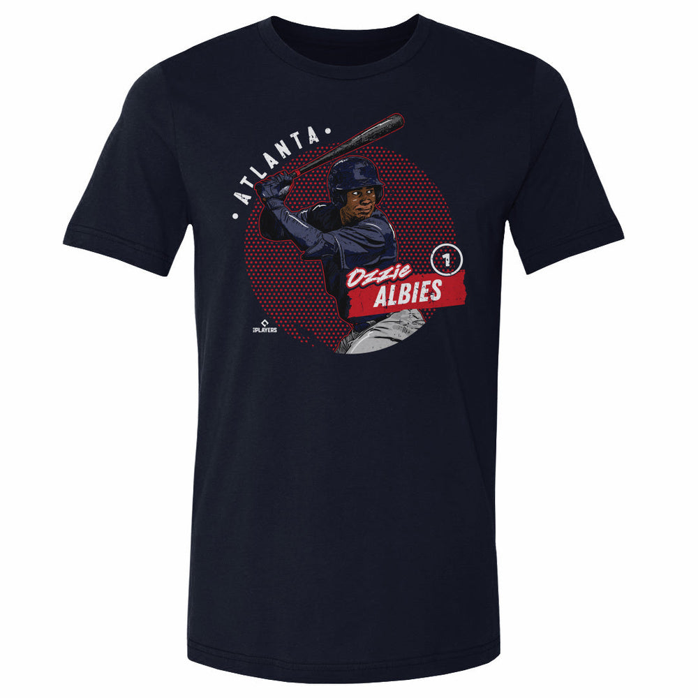 Ozzie Albies Atlanta Dots WHT (ONLINE ORDER ONLY)