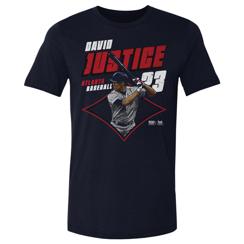 David Justice Atlanta Diamond WHT (ONLINE ORDER ONLY)
