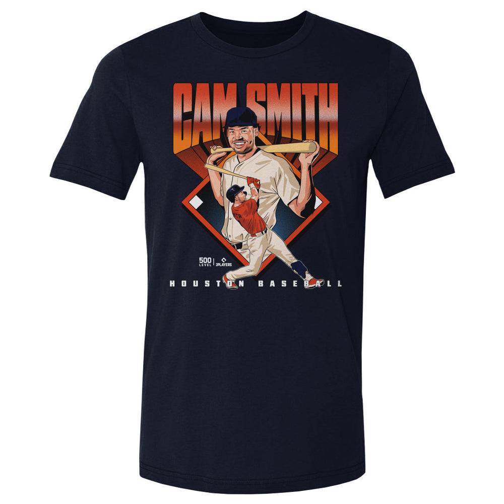 Cam Smith Houston Baseball Diamond WHT (ONLINE ORDER ONLY)