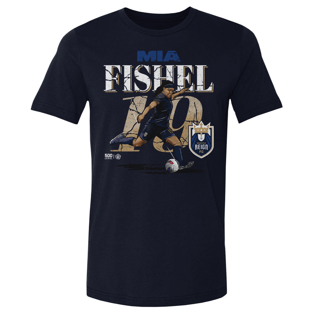 Mia Fishel Seattle Reign Cracked Number WHT (ONLINE ORDER ONLY)