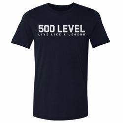 500 LEVEL Wordmark WHT