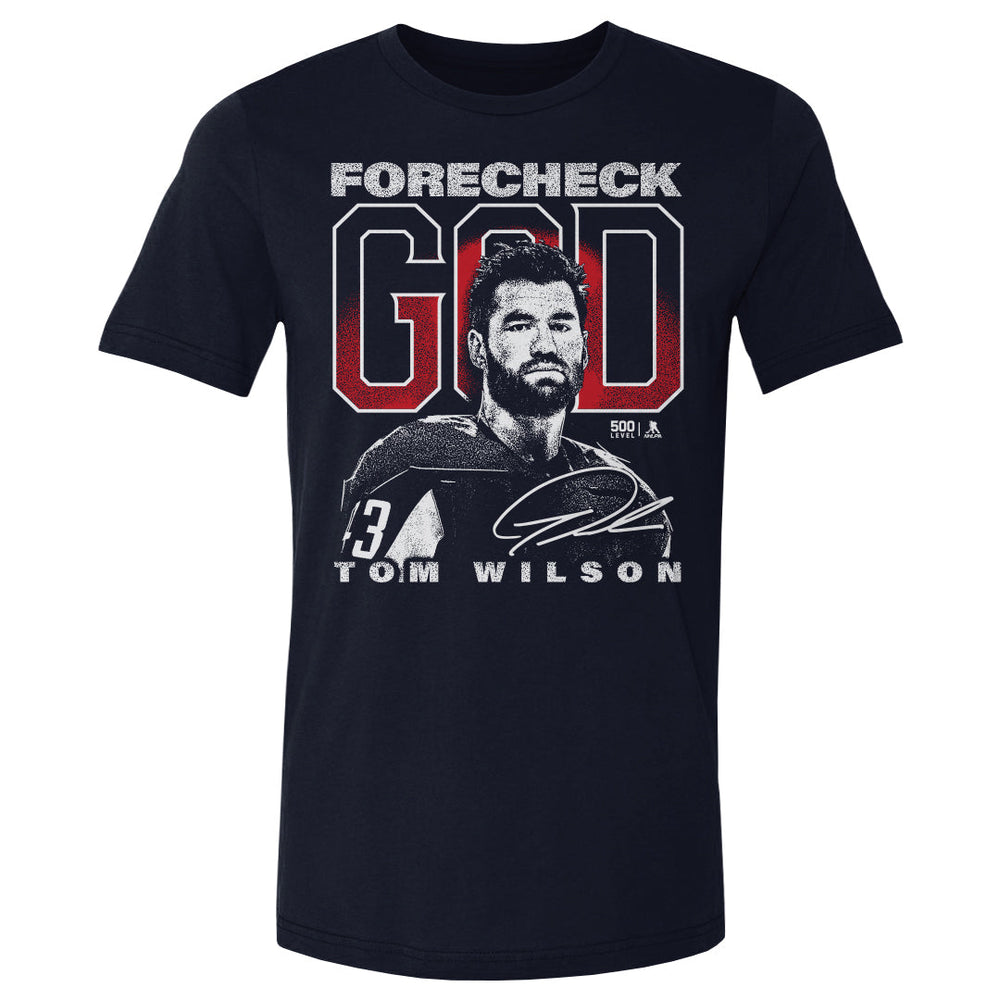 Tom Wilson Washington Forecheck God WHT (ONLINE ORDER ONLY)