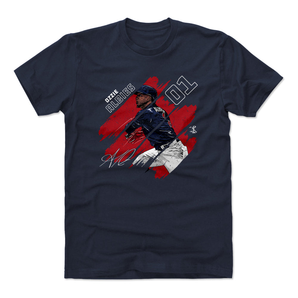 Ozzie Albies Stripes WHT (ONLINE ORDER ONLY)