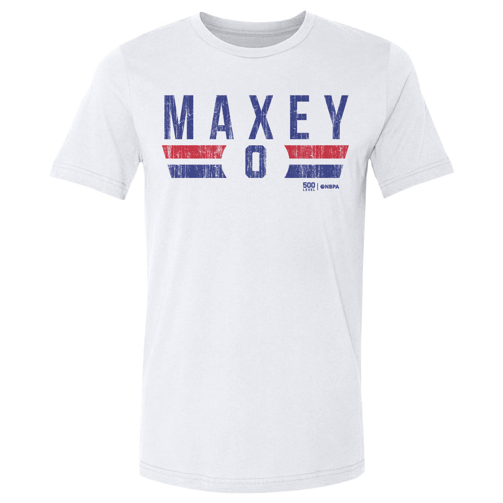 Tyrese Maxey Philadelphia 76ers Font (ONLINE ORDER ONLY)