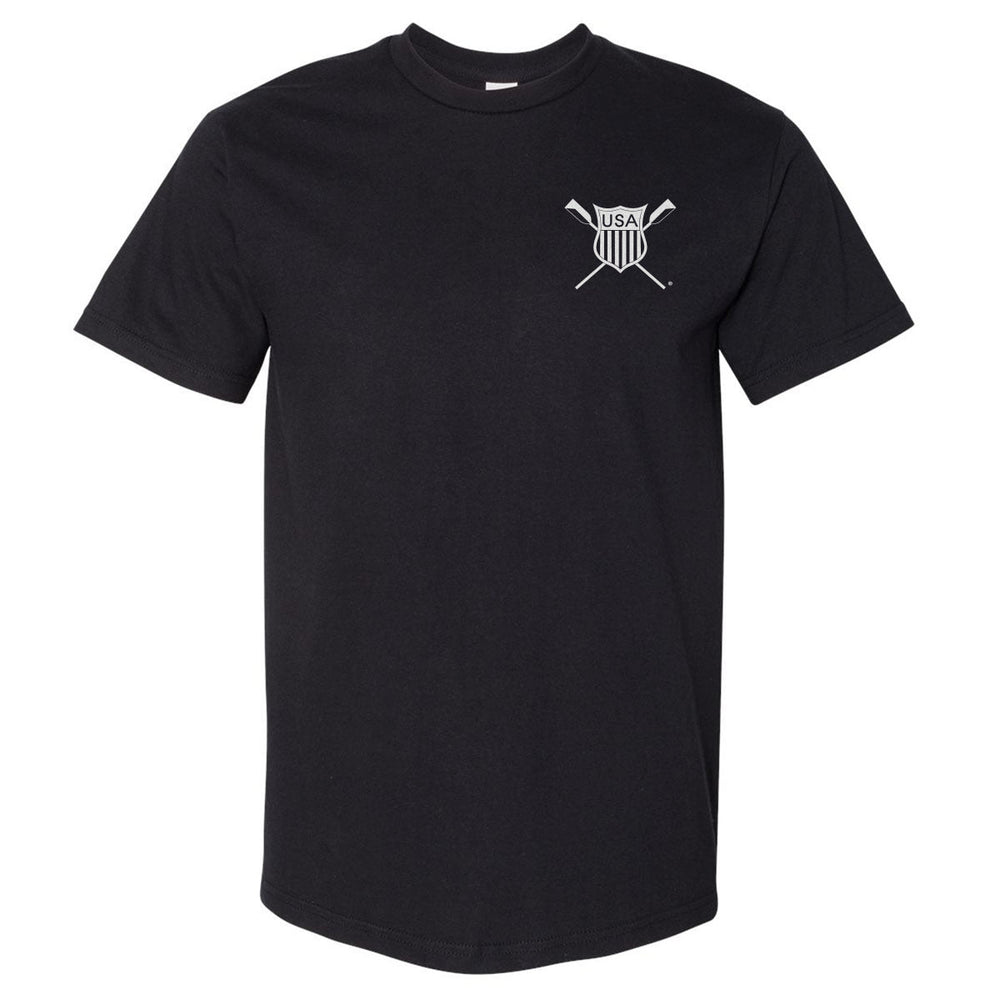 USRowing Emblem Pocket White WHT (ONLINE ORDER ONLY)