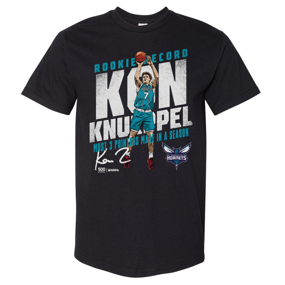 Kon Knueppel Charlotte Hornets Rookie Record WHT (ONLINE ORDER ONLY)