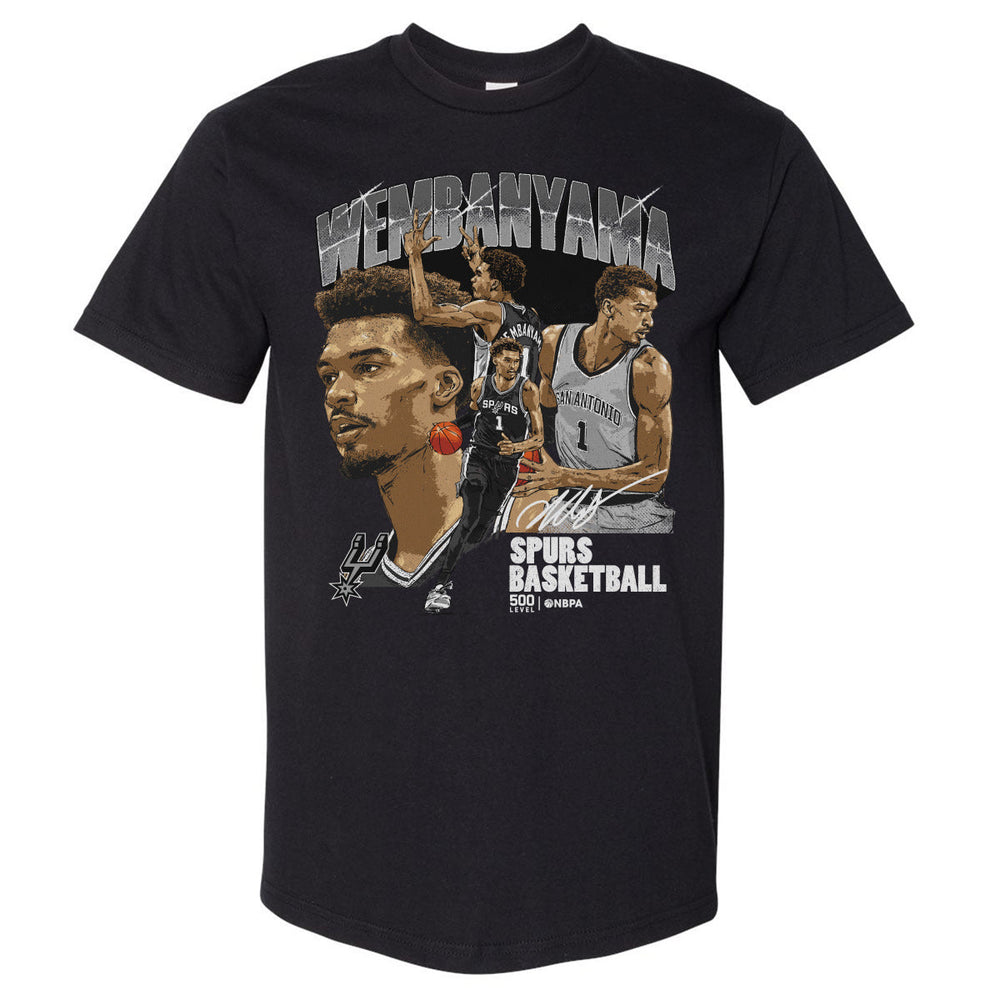 Victor Wembanyama San Antonio Spurs Collage WHT (ONLINE ORDER ONLY)