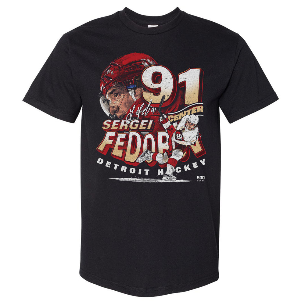 Sergei Fedorov Detroit Player Name WHT (ONLINE ORDER ONLY)