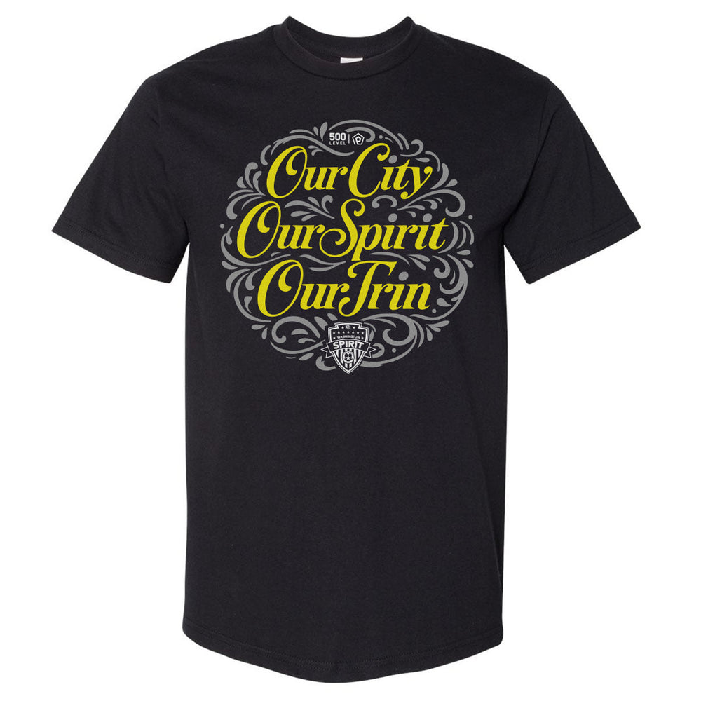 Trinity Rodman Washington Spirit Our City Script WHT (ONLINE ORDER ONLY)