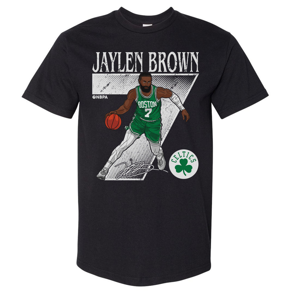 Jaylen Brown Boston Celtics Number WHT (ONLINE ORDER ONLY)