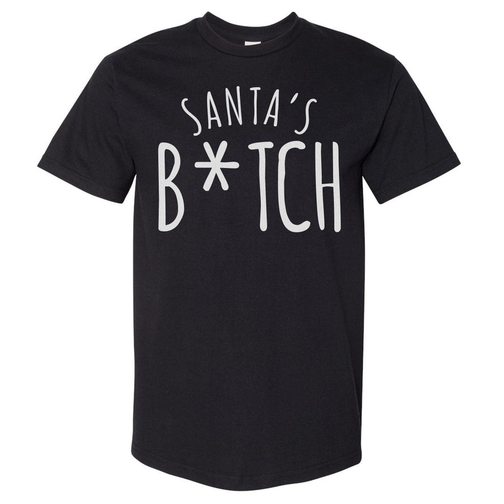 Christmas Santa's B-tch WHT (ONLINE ORDER ONLY)