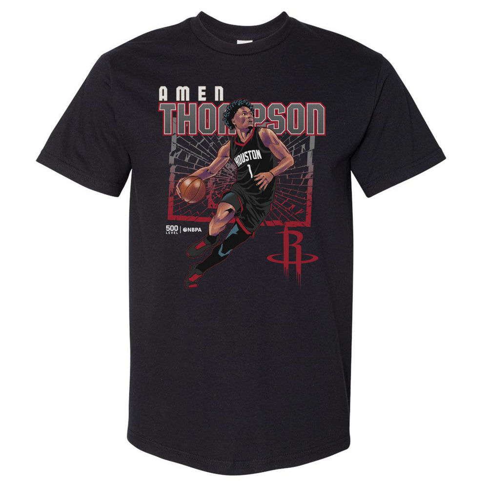Amen Thompson Houston Rockets Shattered WHT (ONLINE ORDER ONLY)