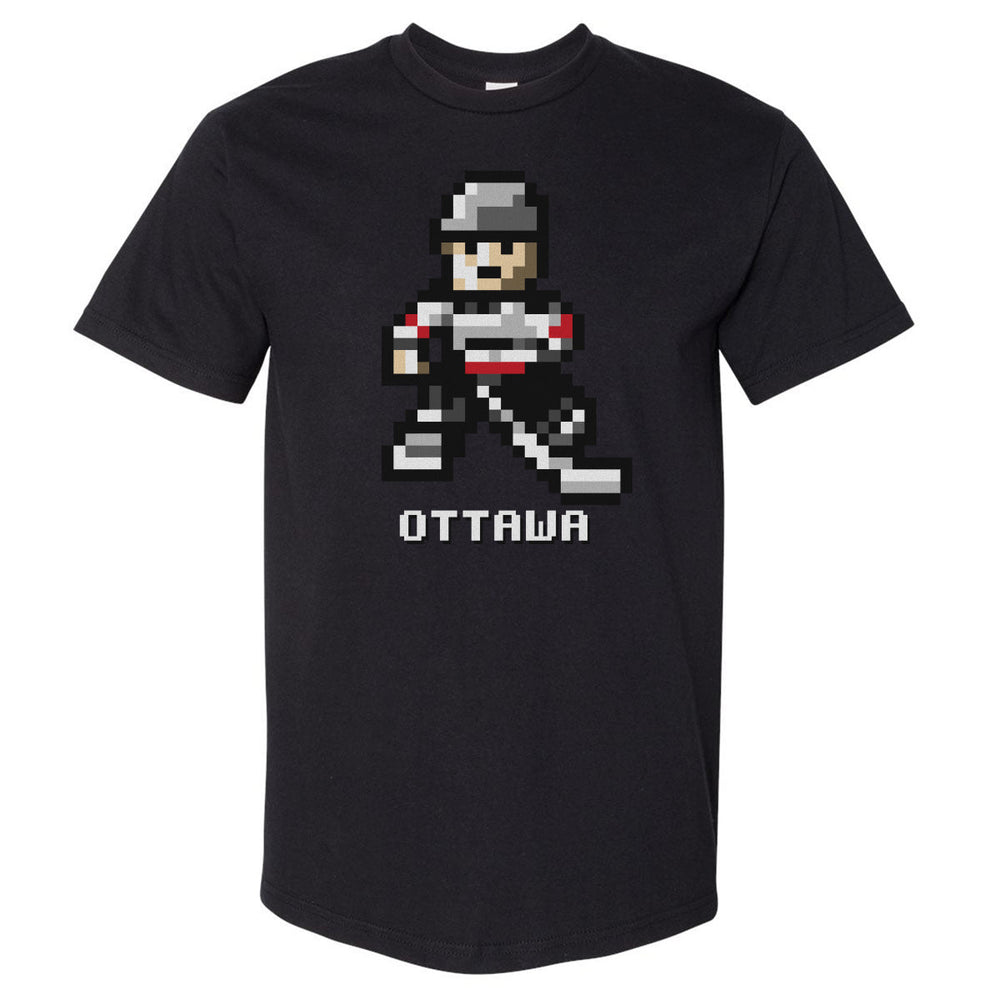 Ottawa Hockey 8-bit WHT (ONLINE ORDER ONLY)