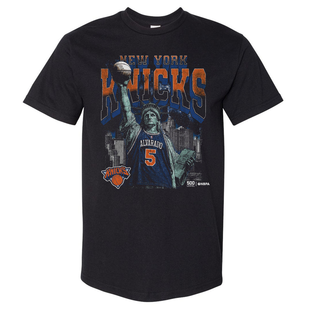 Jose Alvarado New York Knicks Statue Of Liberty WHT