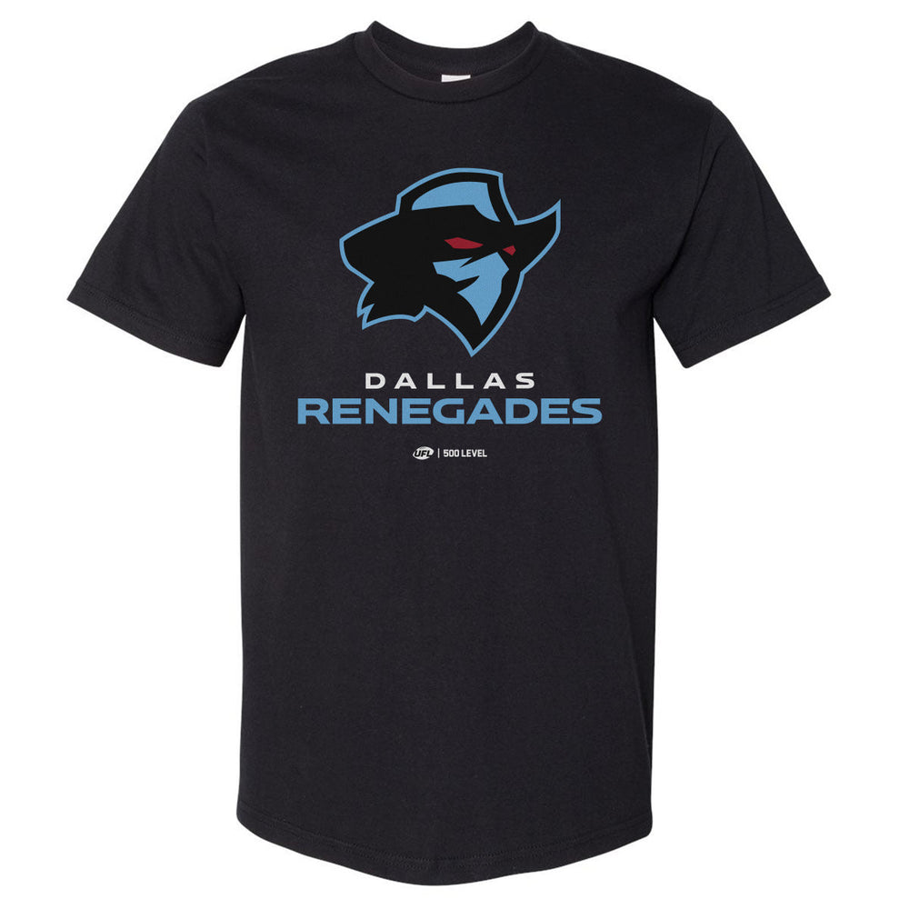Dallas Renegades Primary Logo WHT (ONLINE ORDER ONLY)