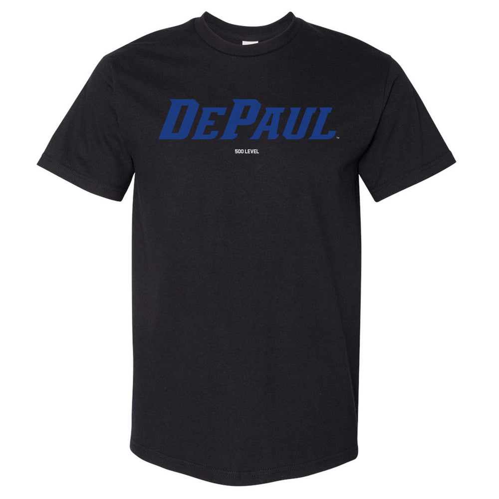 DePaul Blue Demons Wordmark Royal WHT (ONLINE ORDER ONLY)