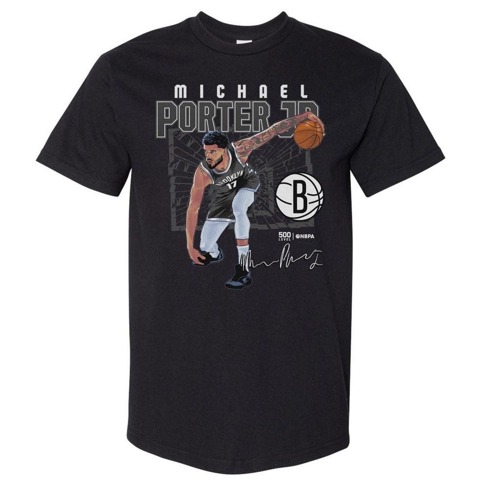 Michael Porter Jr. Brooklyn Nets Shattered WHT (ONLINE ORDER ONLY)
