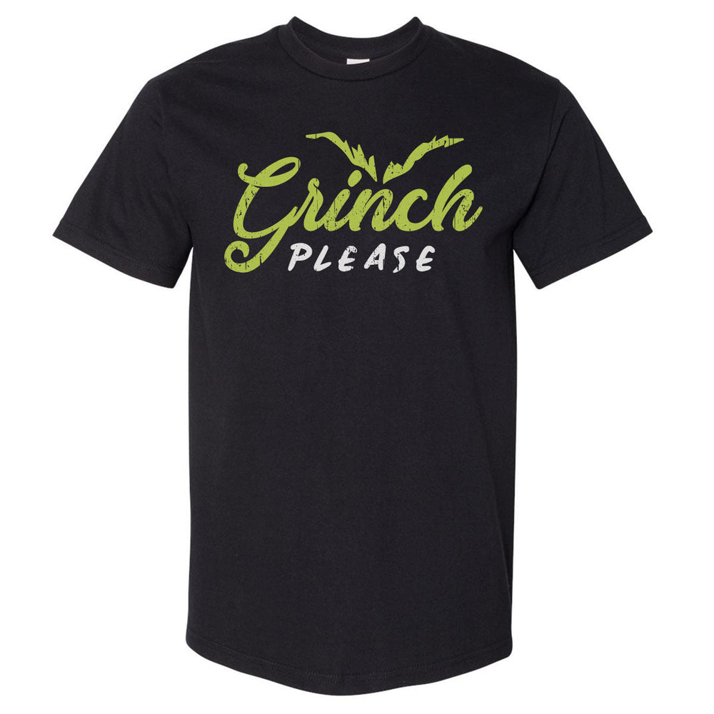 Christmas Grinch Please WHT (ONLINE ORDER ONLY)