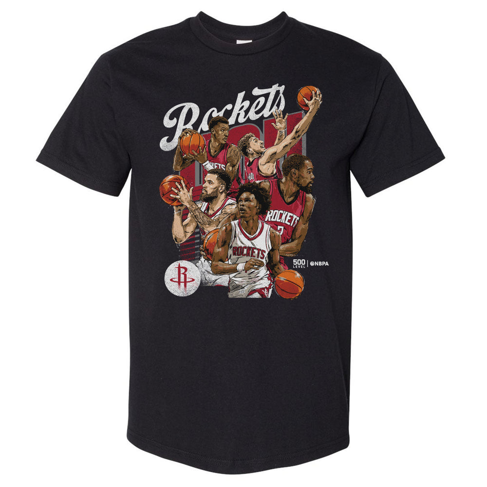 Houston Rockets Starting 5 WHT (ONLINE ORDER ONLY)