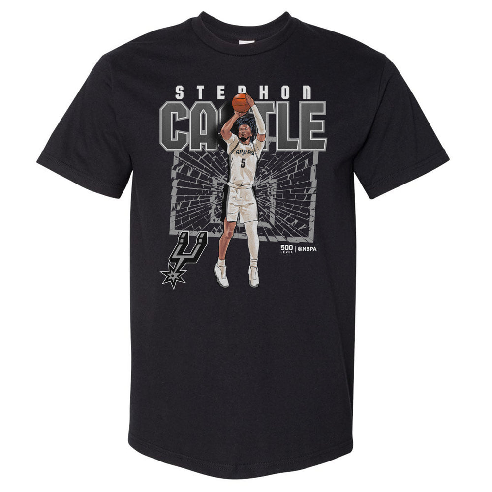 Stephon Castle San Antonio Spurs Shattered WHT (ONLINE ORDER ONLY)