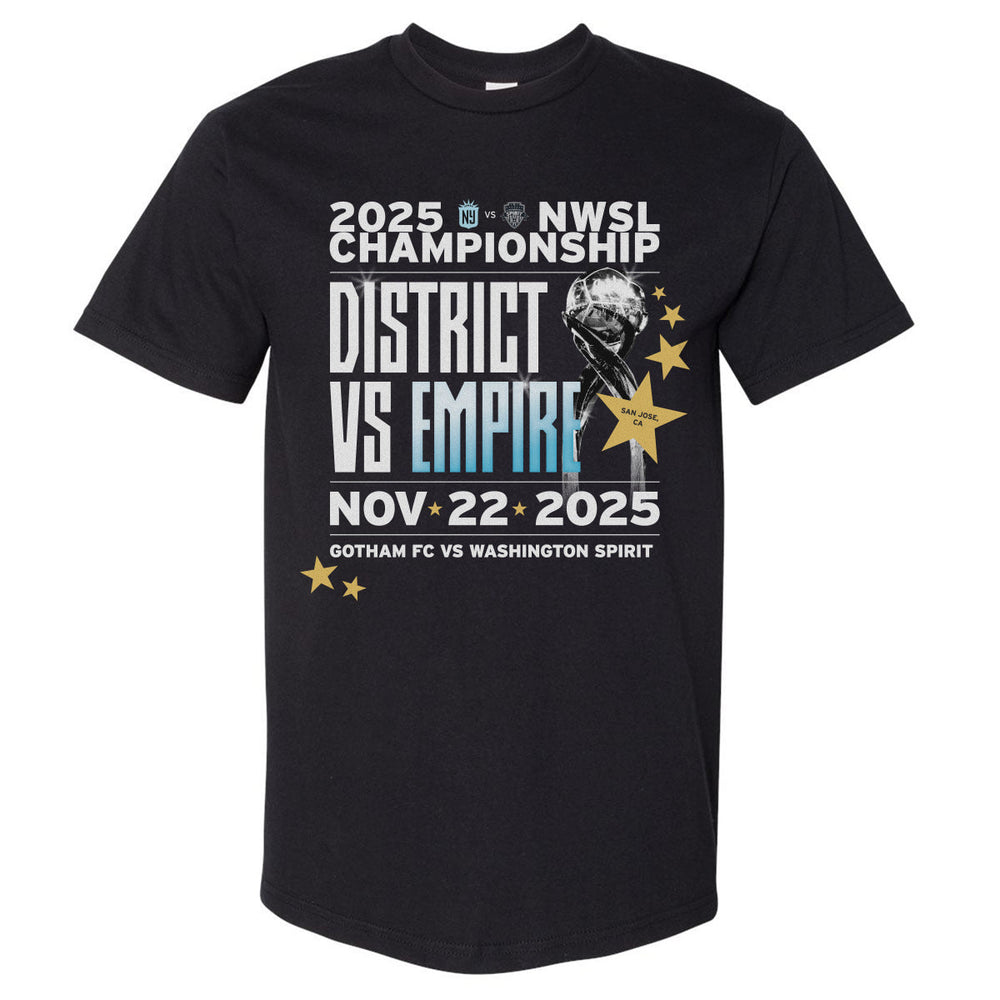 2025 NWSL Championship Gotham FC Vs. Washington Spirit WHT (ONLINE ORDER ONLY)