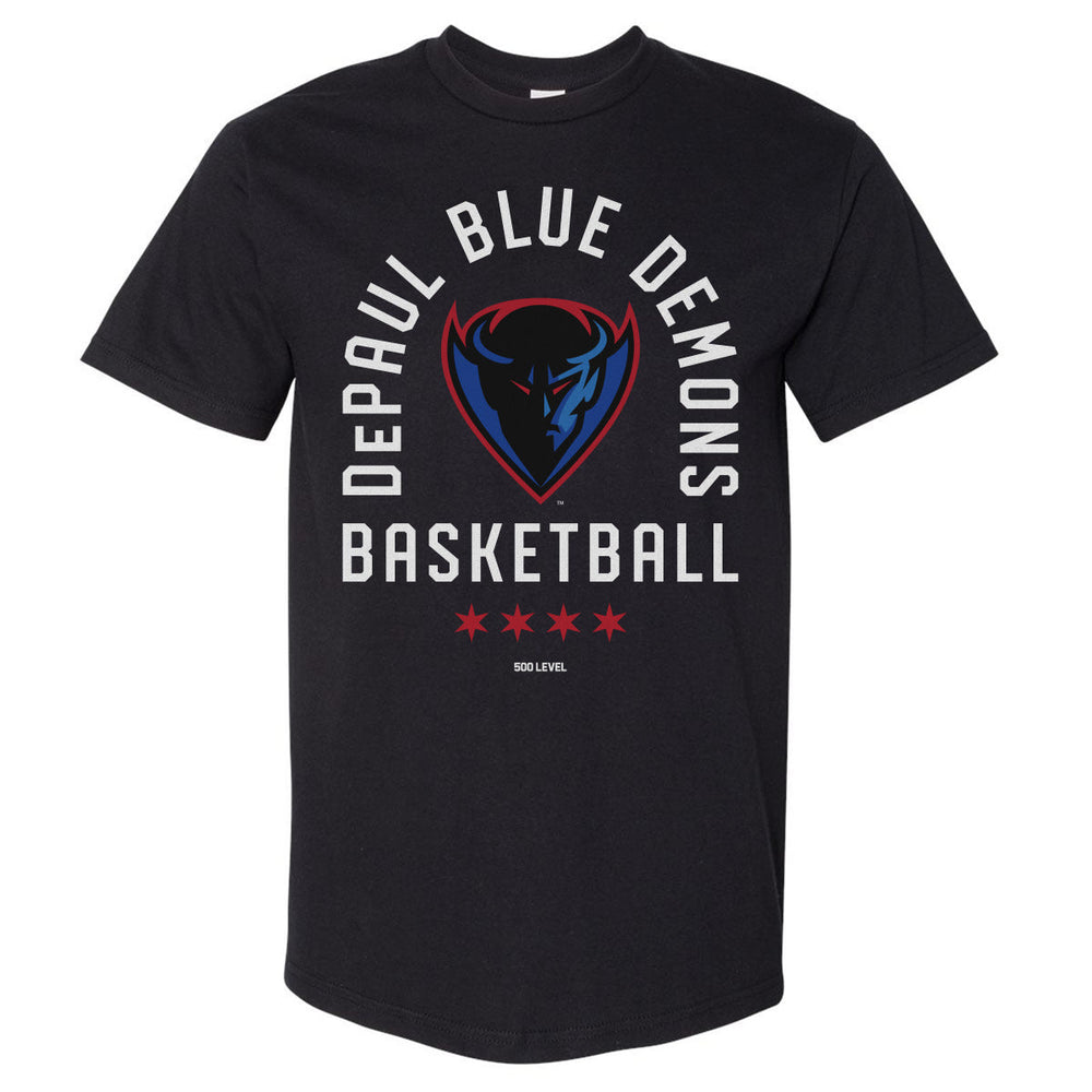 DePaul Blue Demons Basketball Arc WHT