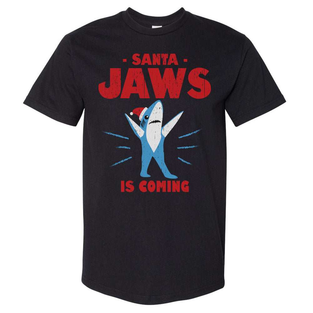 Christmas Santa Jaws WHT (ONLINE ORDER ONLY)
