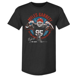 Myles Garrett Cleveland All-Time Sack King WHT (ONLINE ORDER ONLY)