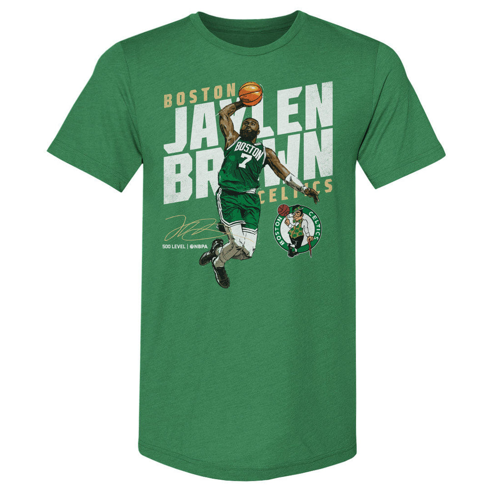 Jaylen Brown Boston Celtics Slant WHT (ONLINE ORDER ONLY)