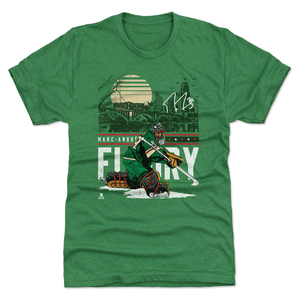 Marc-Andre Fleury Minnesota City Skyline WHT (ONLINE ORDER ONLY)