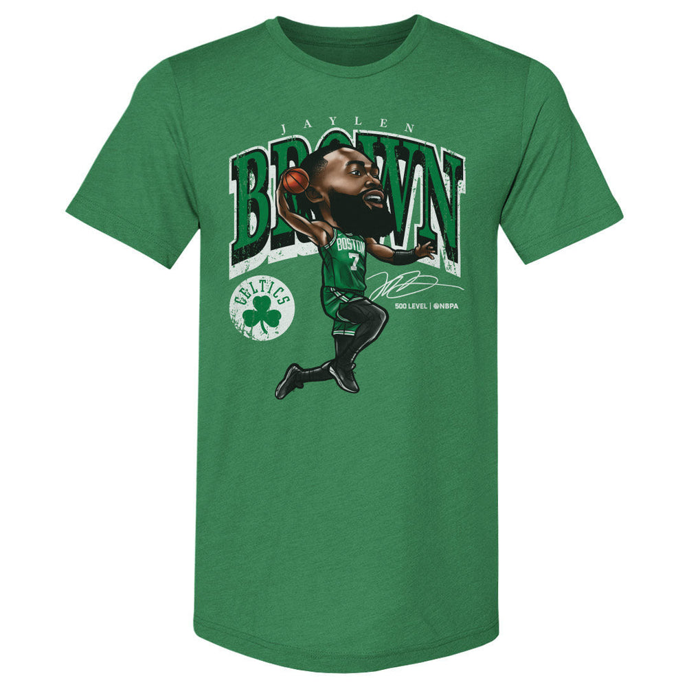 Jaylen Brown Boston Celtics Cartoon WHT (ONLINE ORDER ONLY)