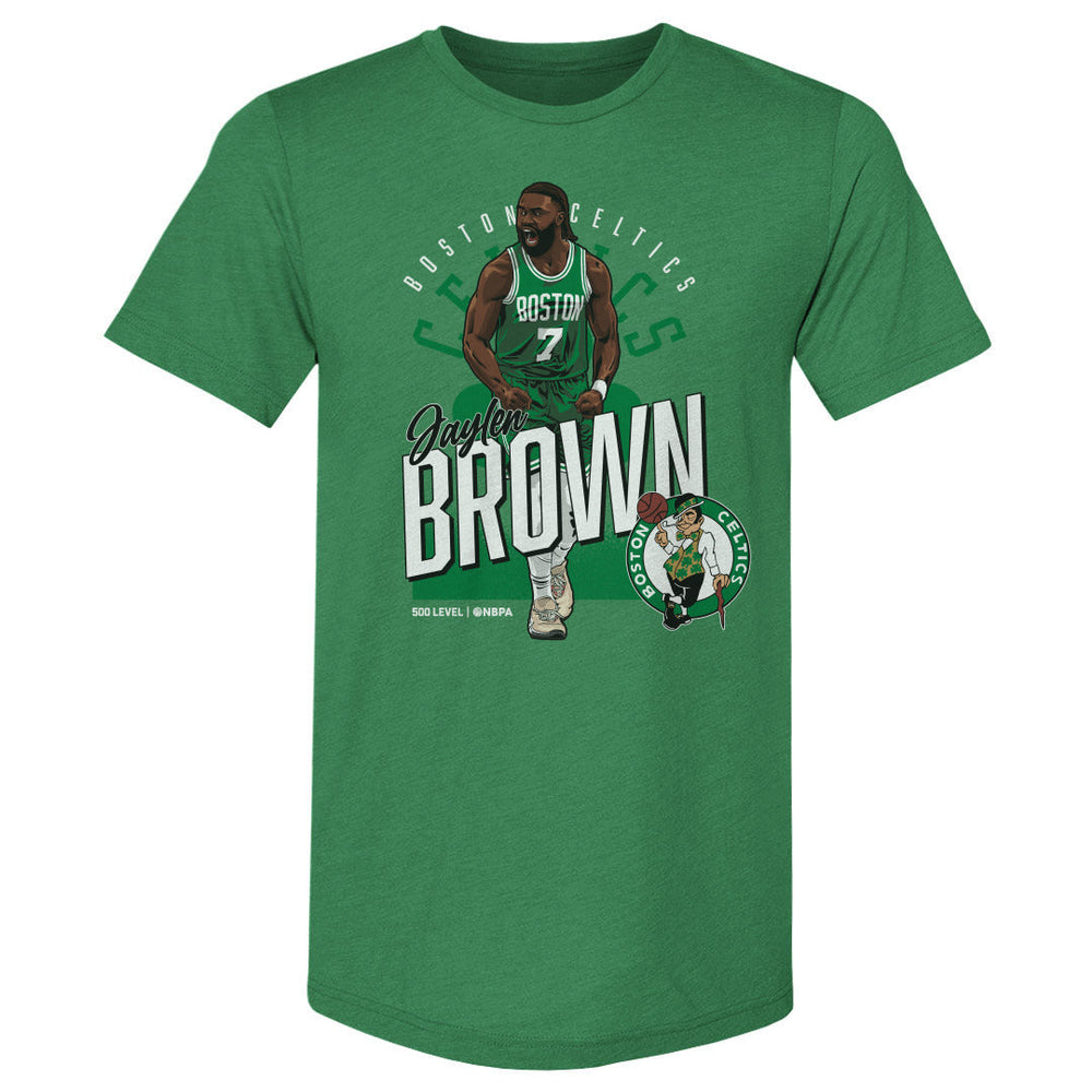 Jaylen Brown Boston Celtics Shield WHT (ONLINE ORDER ONLY)