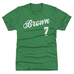 Jaylen Brown Boston Script WHT (ONLINE ORDER ONLY)