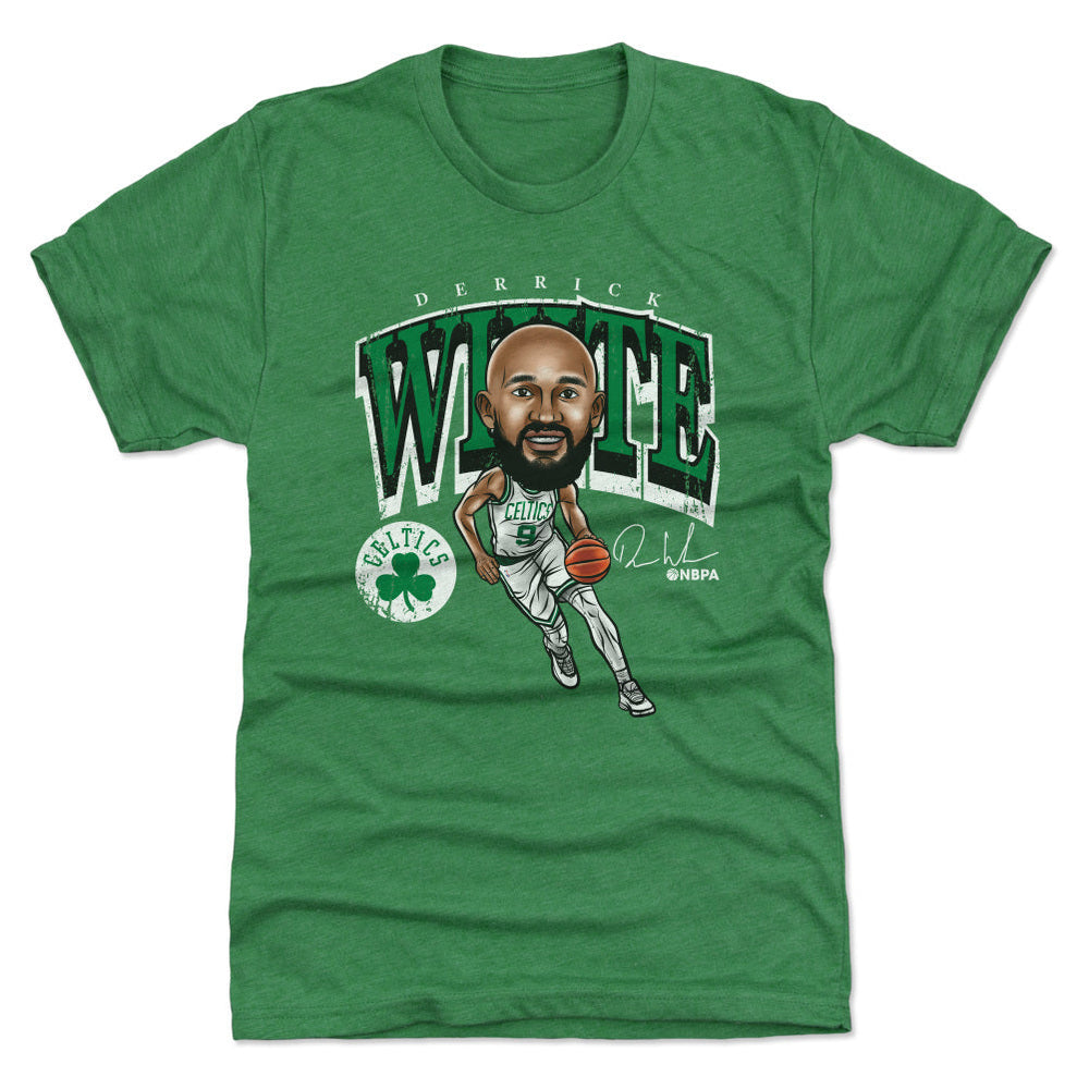 Derrick White Boston Celtics Cartoon WHT (ONLINE ORDER ONLY)