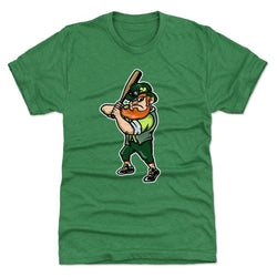 St. Patrick's Day Baseball Leprechaun WHT (ONLINE ORDER ONLY)