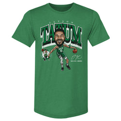 Jayson Tatum Boston Celtics Cartoon WHT (ONLINE ORDER ONLY)