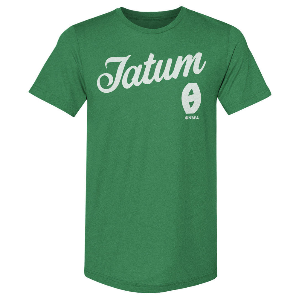 Jayson Tatum Boston Script WHT (ONLINE ORDER ONLY)
