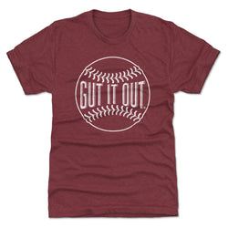 Gut It Out Foundation Baseball WHT (ONLINE ORDER ONLY)