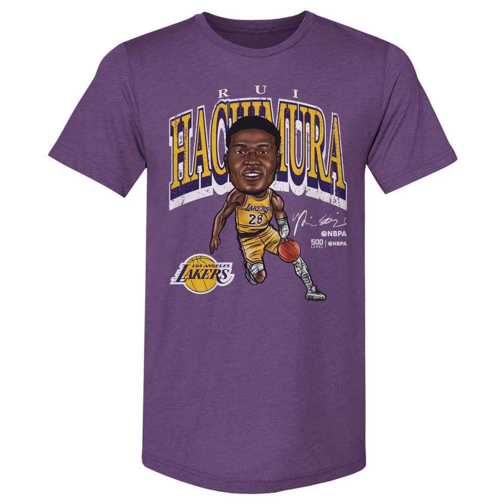 Rui Hachimura Los Angeles Lakers Cartoon WHT (ONLINE ORDER ONLY)