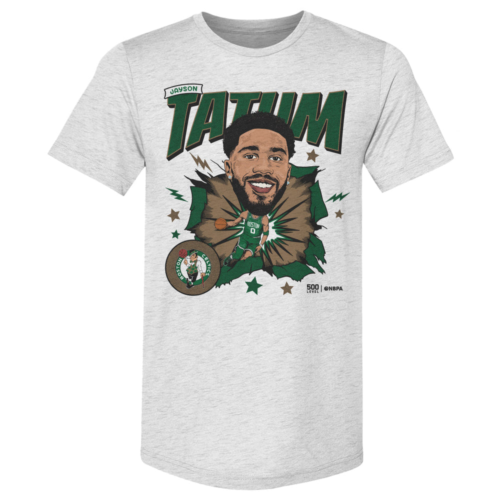 Jayson Tatum Boston Celtics Caricature (ONLINE ORDER ONLY)