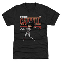 Corbin Carroll Arizona Cartoon WHT (ONLINE ORDER ONLY)