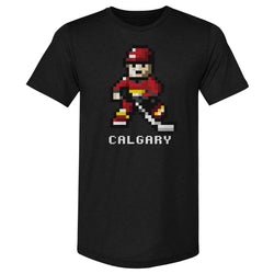 Calgary Hockey 8-bit WHT (ONLINE ORDER ONLY)