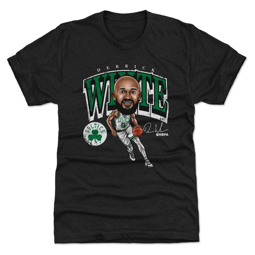 Derrick White Boston Celtics Cartoon WHT (ONLINE ORDER ONLY)