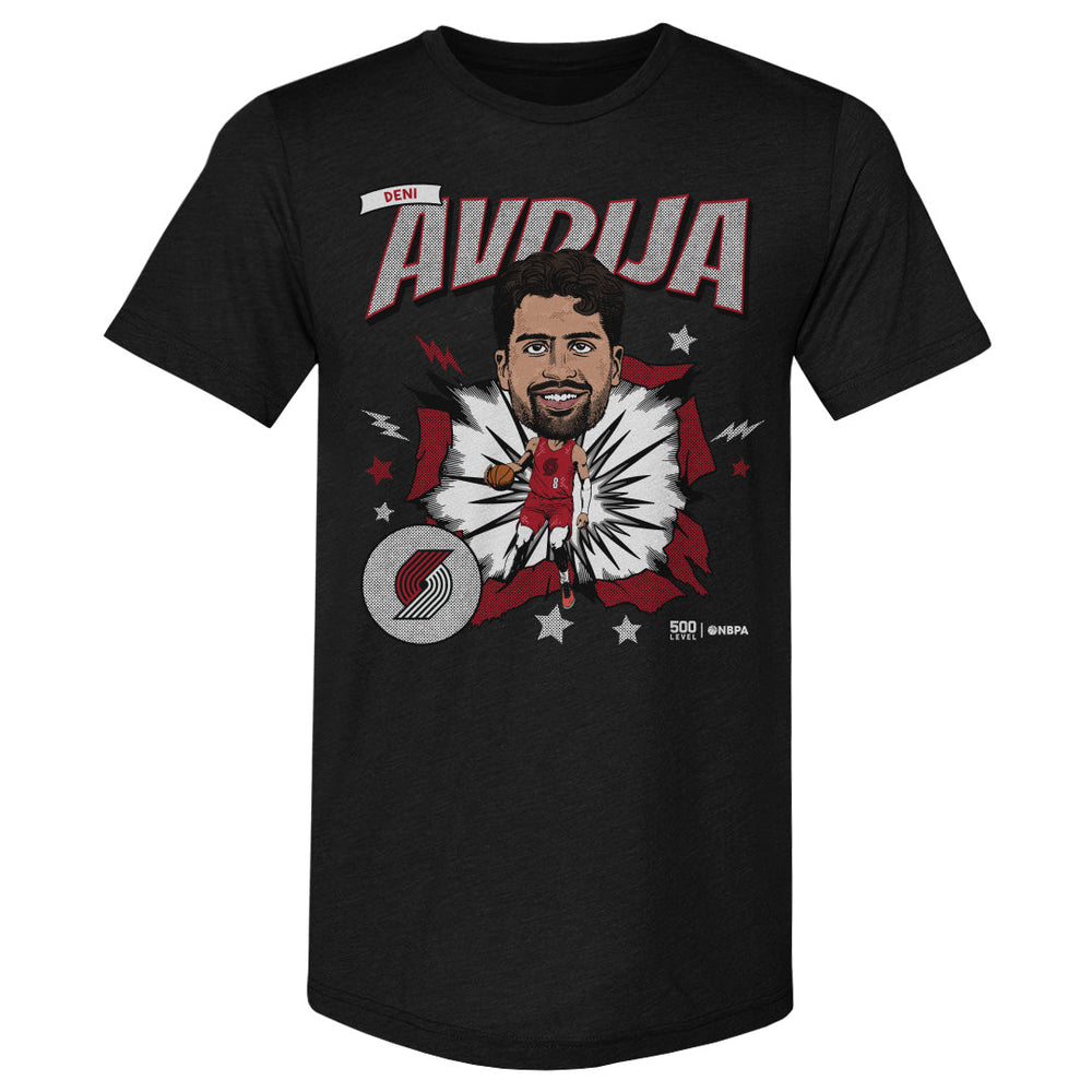 Deni Avdija Portland Trail Blazers Caricature WHT (ONLINE ORDER ONLY)