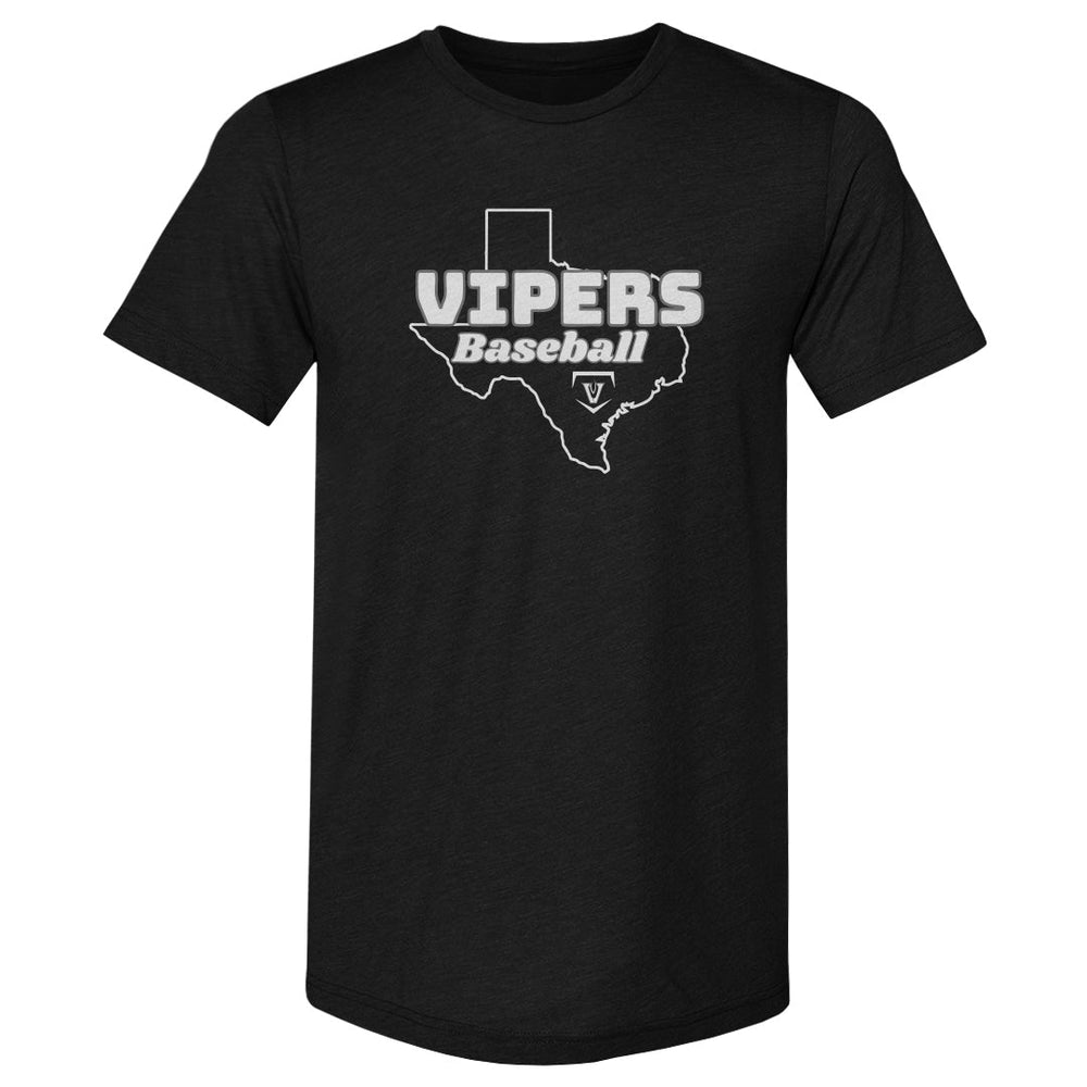 Vandegrift Crown Trio Baseball Texas Map WHT (ONLINE ORDER ONLY)