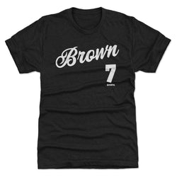 Jaylen Brown Boston Script WHT (ONLINE ORDER ONLY)